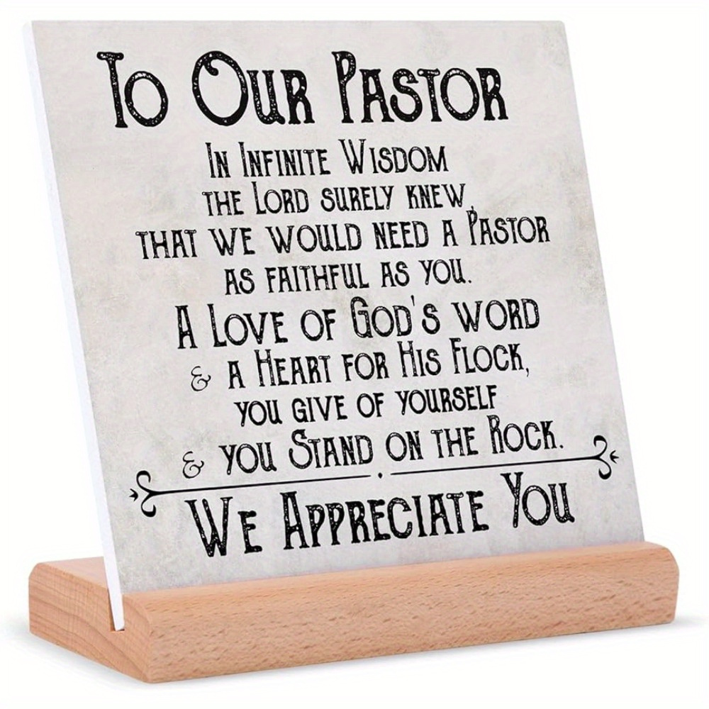 Pastor Appreciation Gifts Thank You Gift For Pastor Gifts - Temu