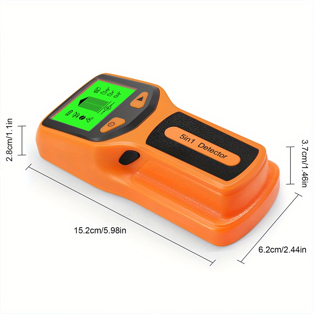 1pc Détecteur De Métaux Portable Détecteur De Bois Tension CA Détecteur De  Fil Scanner Mural Tuyau Étude Détecteur De Bois Ruban Numérique Avec Écran  LCD - Temu Switzerland