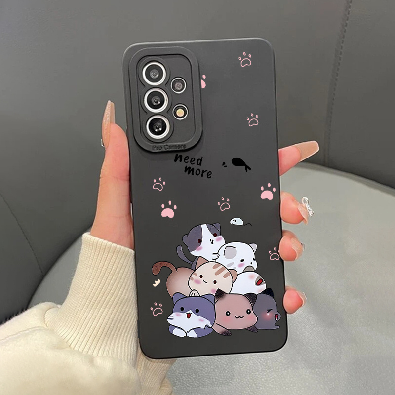 A Bunch Cats Phone Cases Samsung Galaxy S23 S23 Ultra S20 Temu