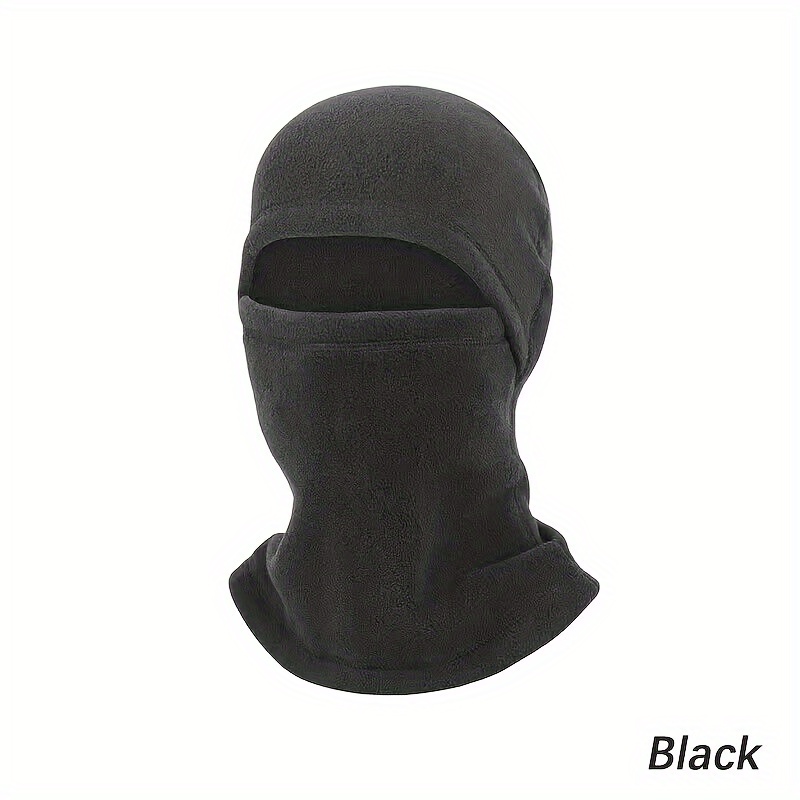 Windproof Fleece Hood Face Mask Winter Neck Warmer Full Face