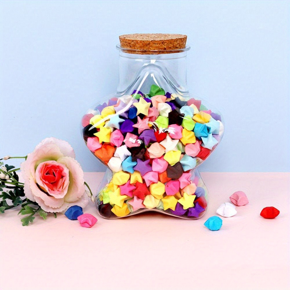 100/140pcs mixed Color Mixing Set Star Papers Lucky Star Origami