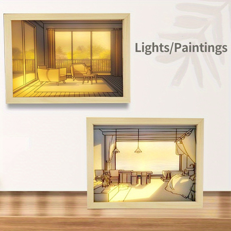 Diamond Painting Nightlight Kits DIY Diamond Painting Lamp 3D Creative Diamond  Painting LED Night Light 7 Lighting Color Ajustable Art Diamond Night Lamp  for Kid Girls Home Decor Gift 