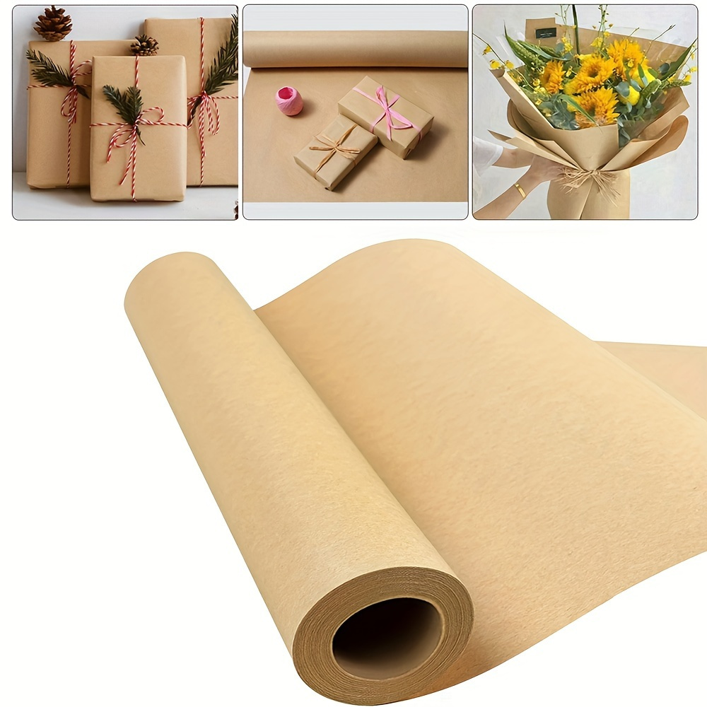 Kraft Paper Roll 12 x 98ft, Black Craft Paper Roll for Gift  Package/Bouquet Flower Wrapping/Kids Arts Drawing/Bulletin Board/DIY/Box  Moving