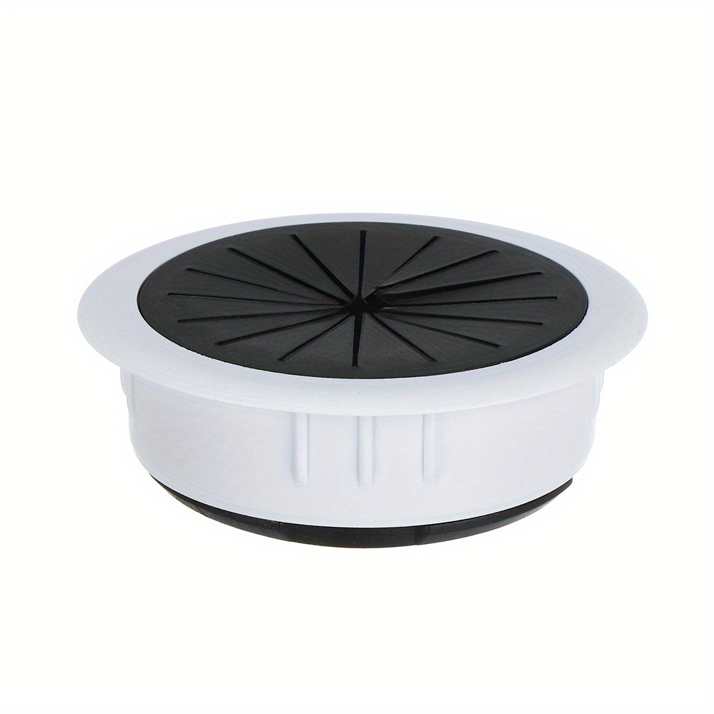 2pcs Computer Grommet Box Wire Hole Cover Organizer Hardware Cable Clamp Line Practical Desk Table Cable Fastener/multicolor