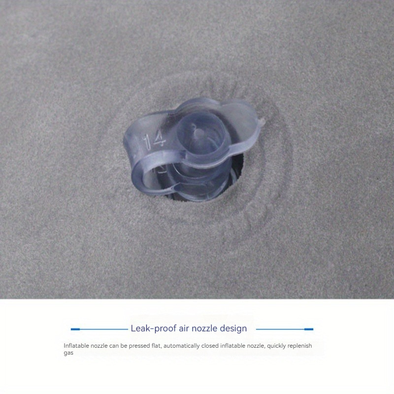 Inflatable Foot Pads Air Footrest for Travel Car Airplane