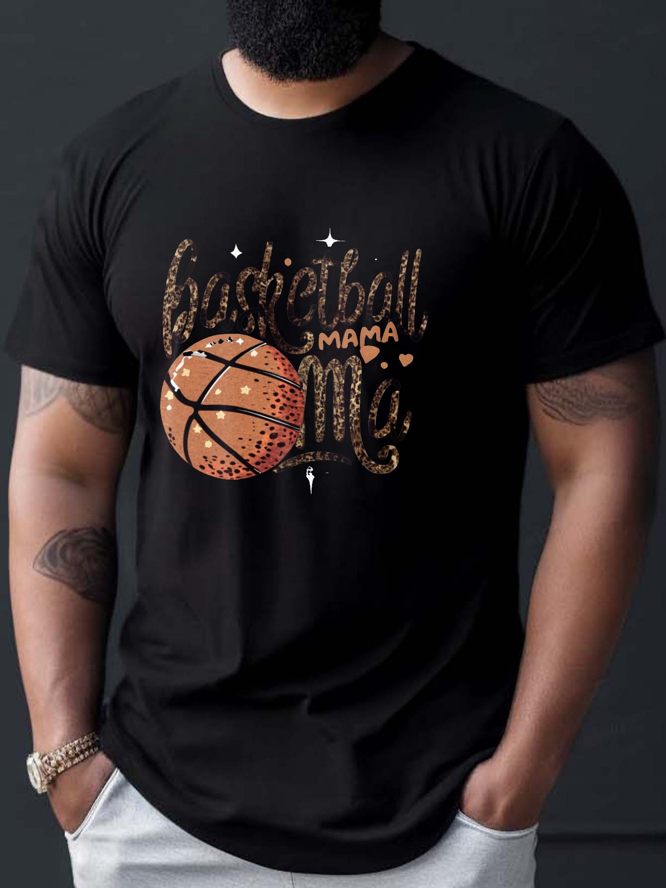 Plus Size Basketball Mom - Temu