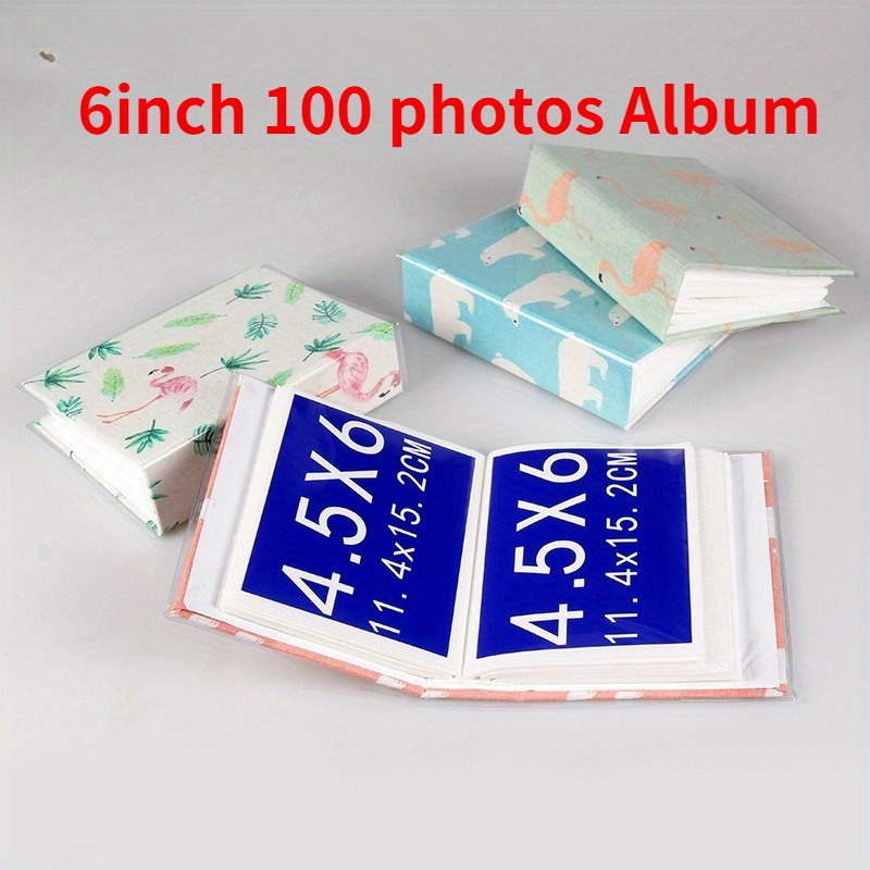 200/100 Pockets 4x6 Photos Album 10x15 Photocard Holder Baby