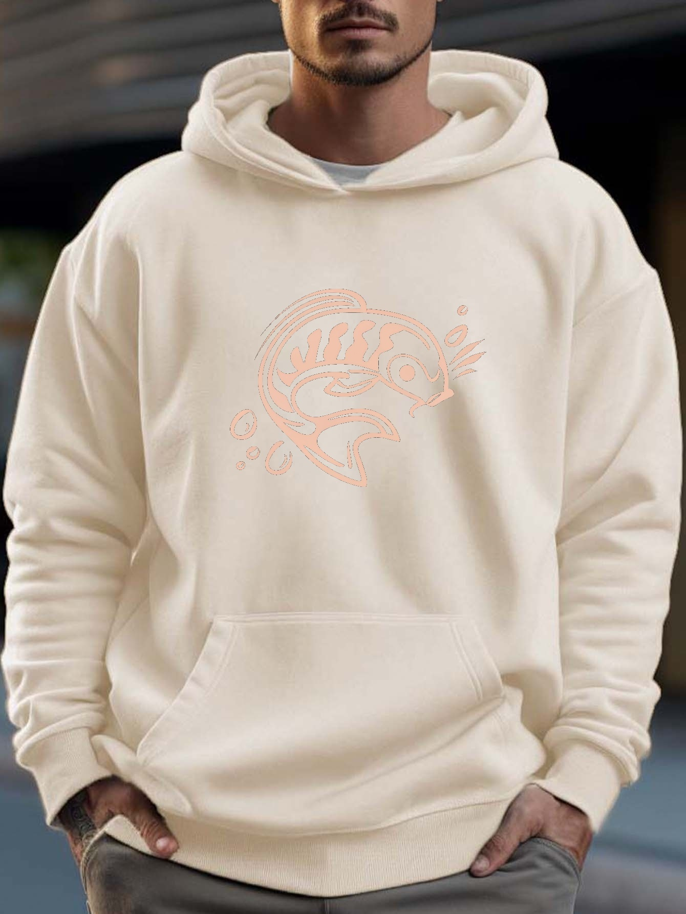 Mens Fishing Hoodie - Temu