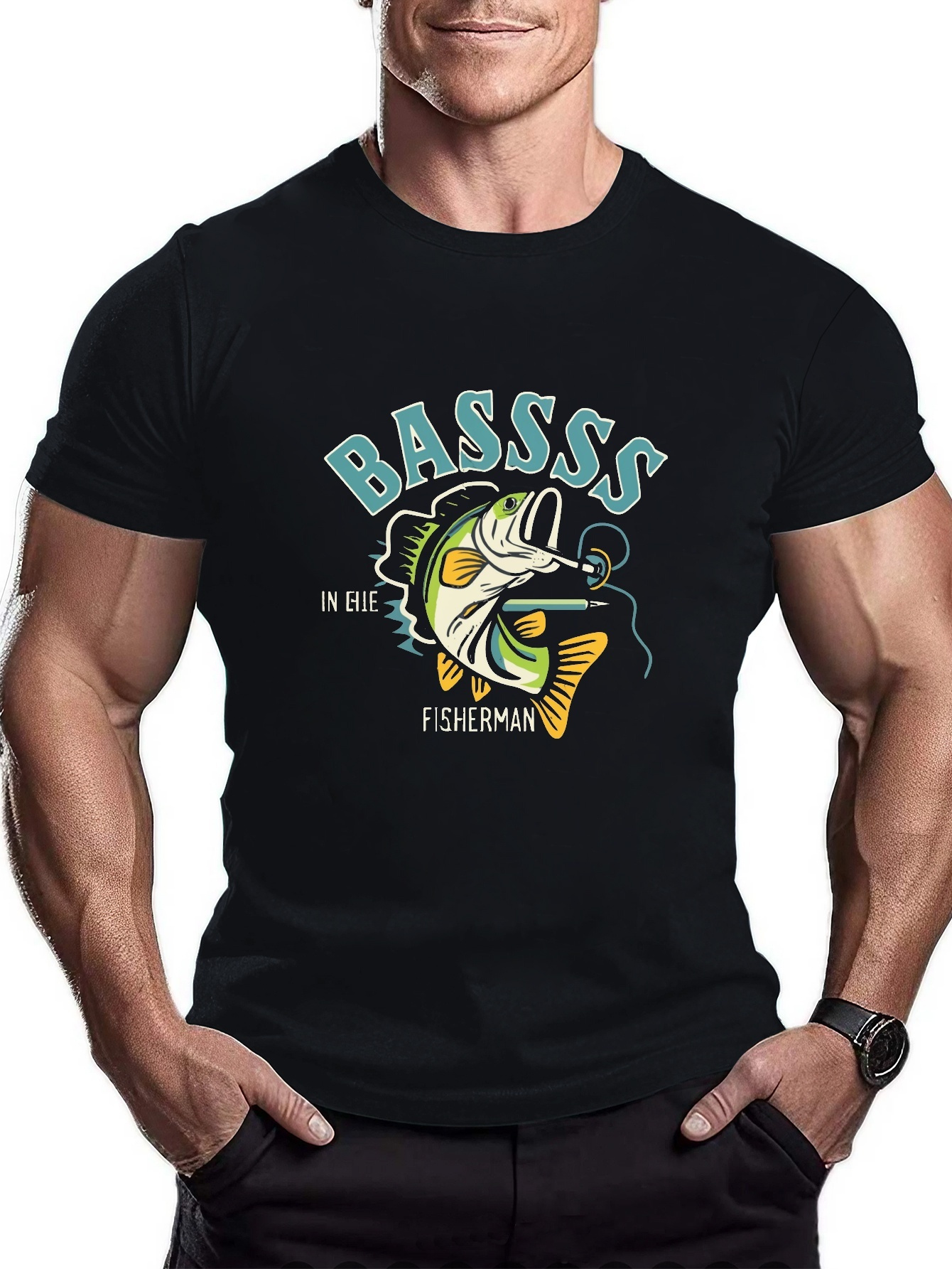 Bass Fishing Shirt - Temu