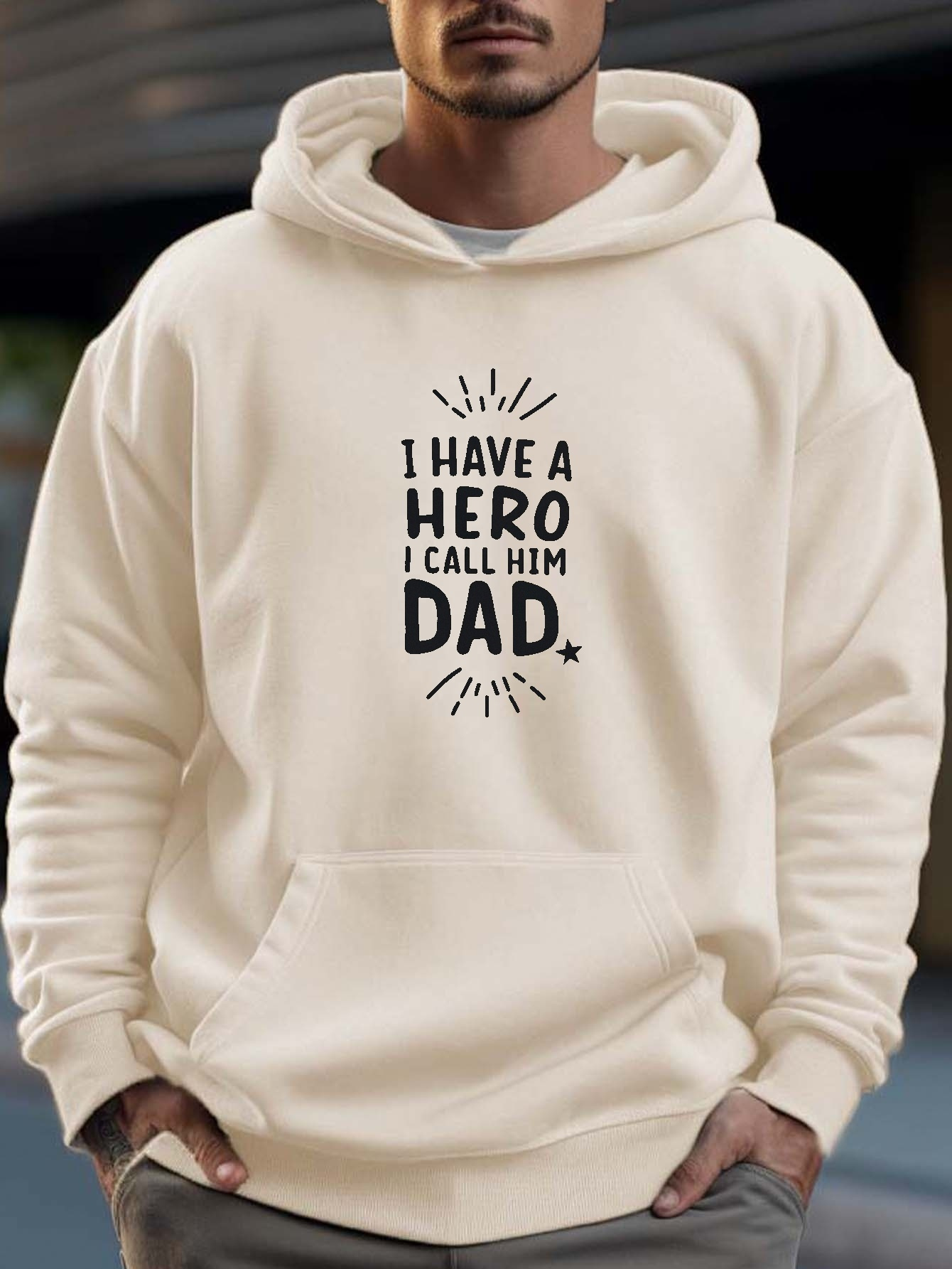 Dad kangaroo outlet hoodie