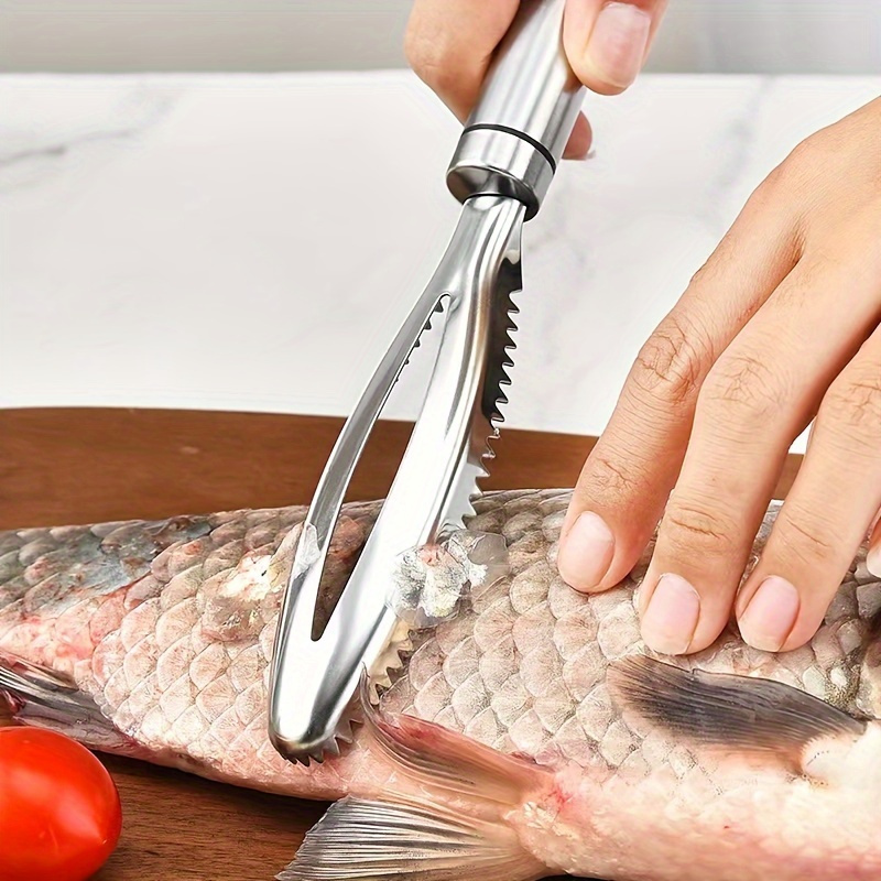 1pcs Stainless Steel Fish Scaler Kitchen