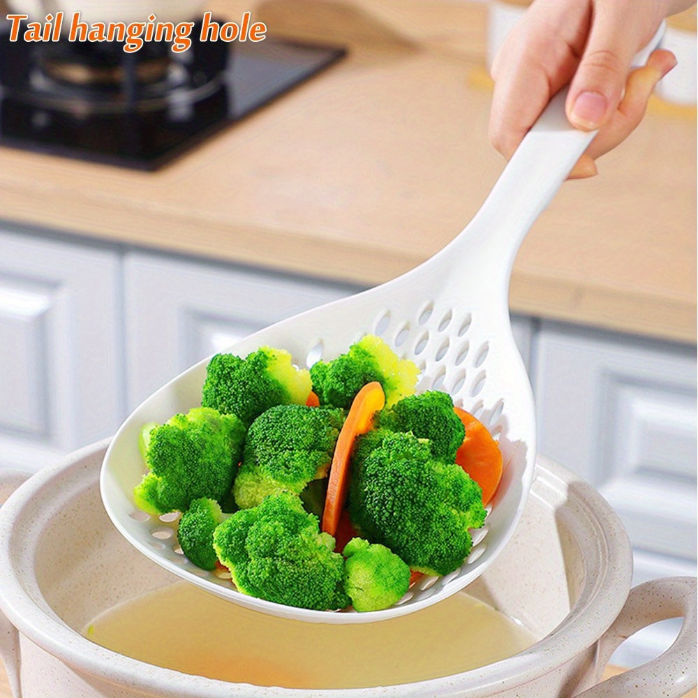 Large Filter Soup Spoon Long Handle Strainer Colander Stainless Steel  Deep-Fried Food Mesh Skimmer Shovel Scoop Kitchen Tools