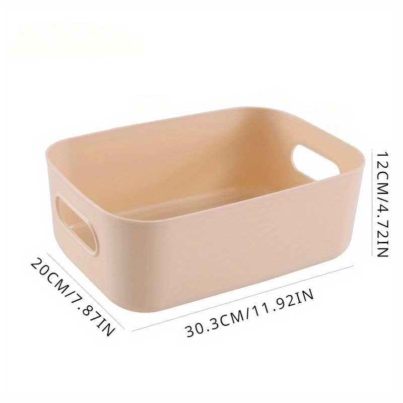 Plastic Storage Basket Cosmetic Storage Basket Sundries Snack Storage Box  Home