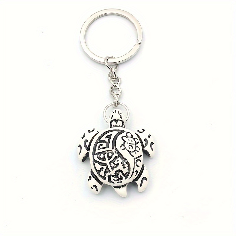Retro Turtle Keychain Cartoon Pendant Gift Men Women