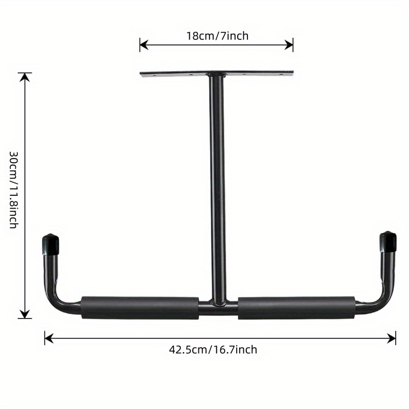 Storage Hook Rack Garage Ceiling Installation Heavy Duty - Temu