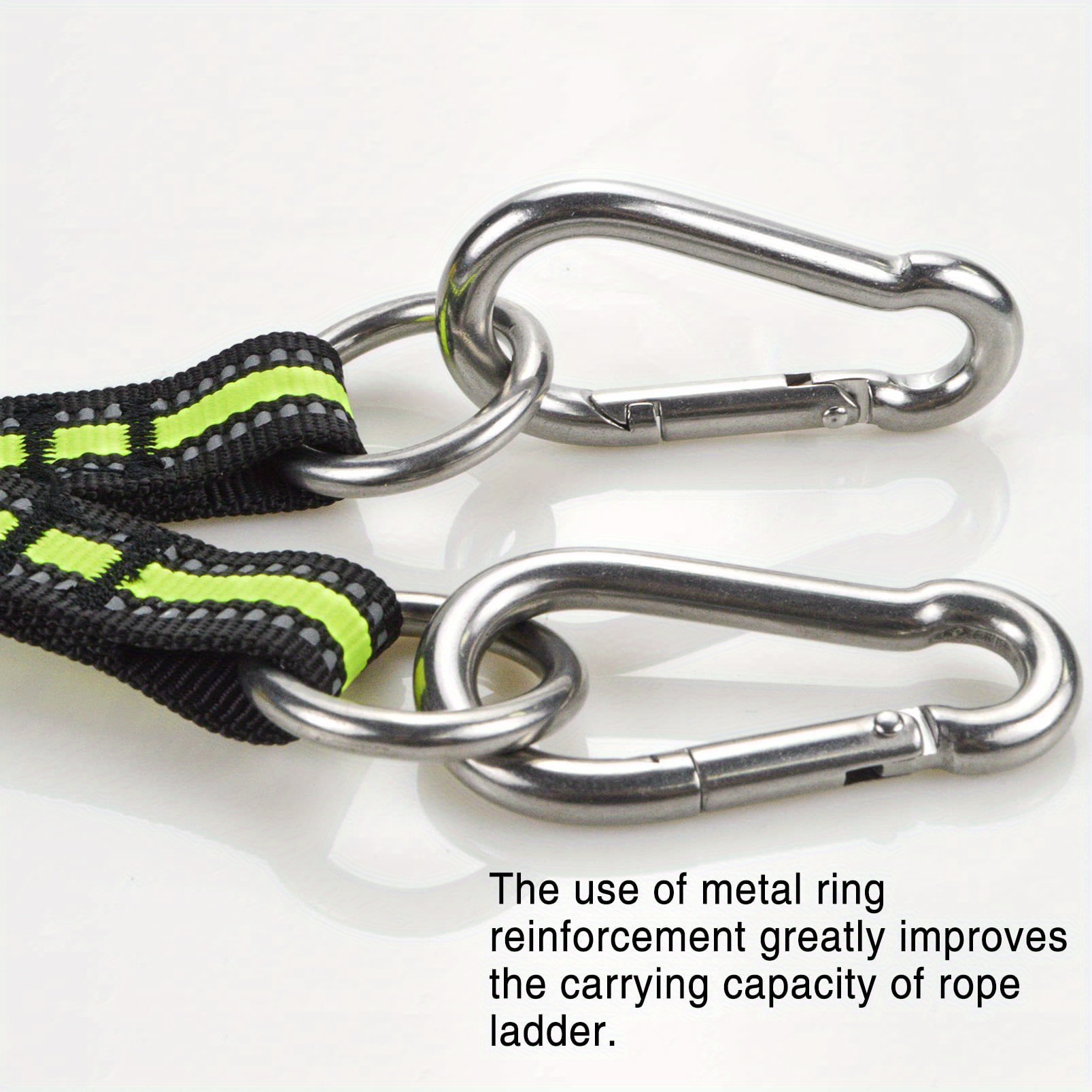 3/4/5-* Rope Ladder Extension, Boarding Ladder With Hook For Inflatable  Boat, Kayak, Motorboat, Sailboat