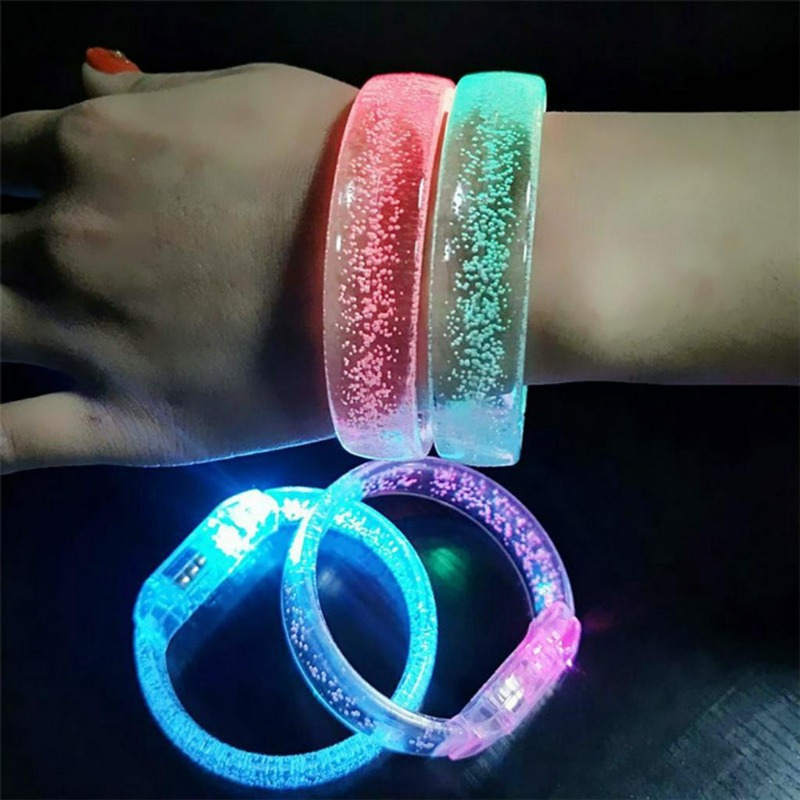 3pcs Bracelet Lumineux, Accessoires De Concert Fluorescents