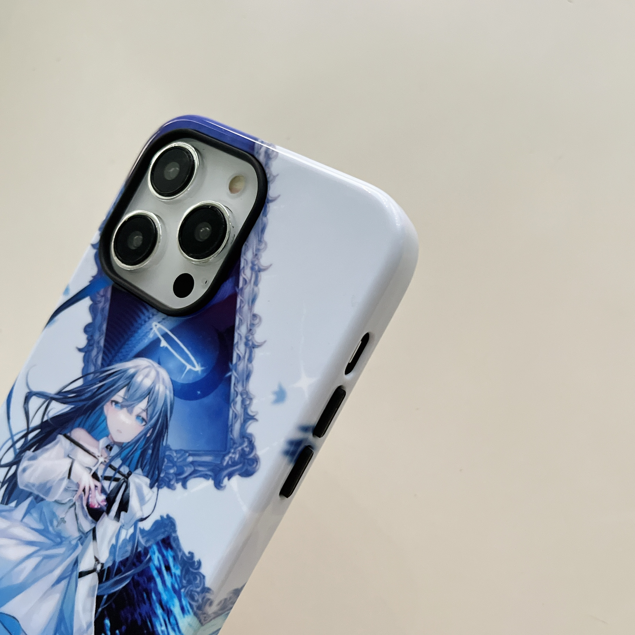 Carcasa para iPhone 14 y 14 Pro Max - Diseño Único de Chica Anime