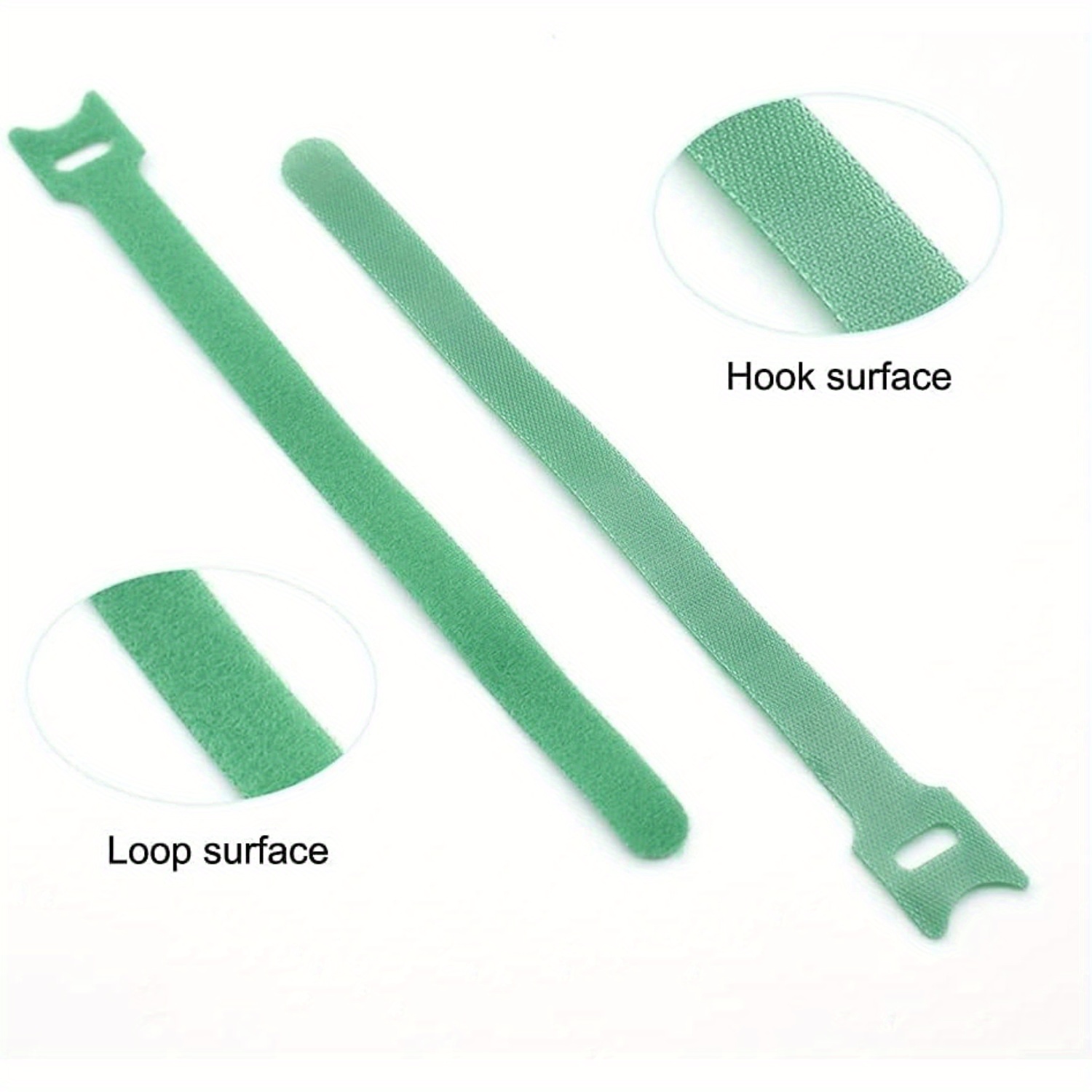 Garden Hook ＆ Loop Plant Cable Ties Adjustable Garden Nylon - Temu