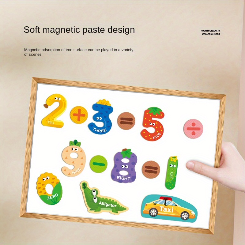 Letras Magnéticas Para Niños Alfabeto Magnético Educativo - Temu