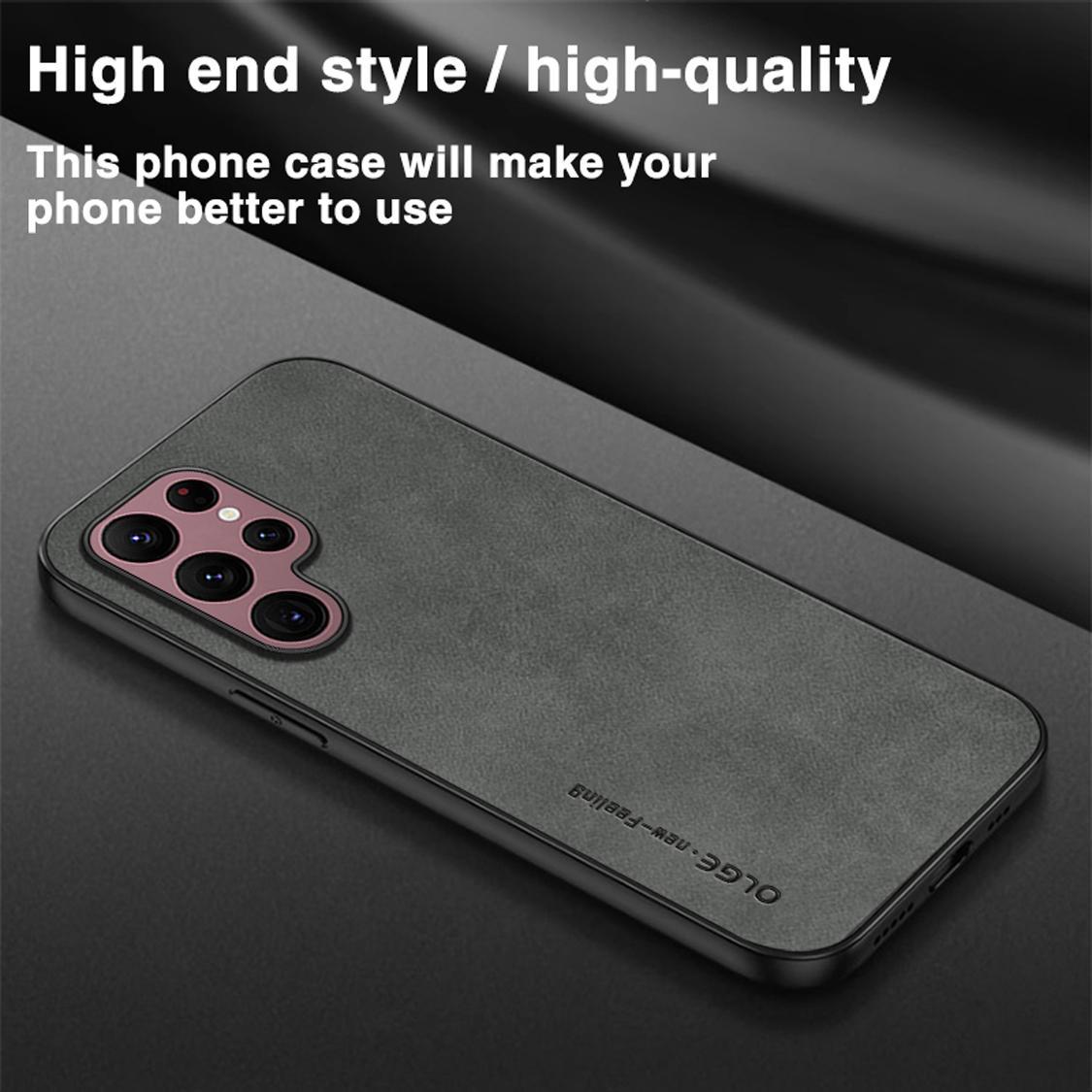 for sumsang galgxy s24 ultra imported suede phone case for sumsang galgxy s24 ultra full package anti drop suede protective case high grade soft side hard shell for sumsang galgxy s24 ultra faux luxury details 1
