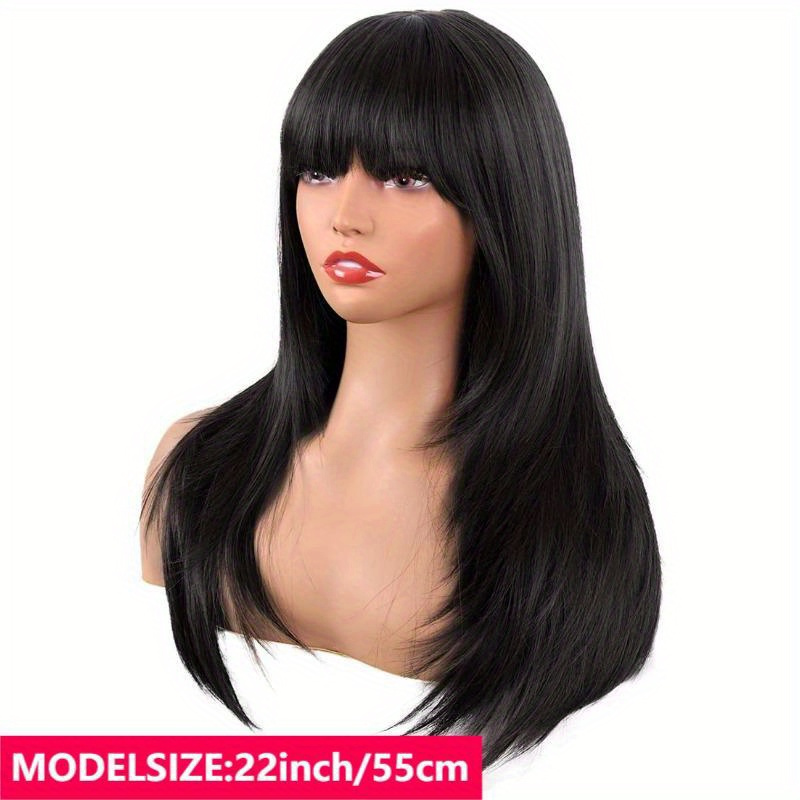 Layered Cut 2x4 Straight Human Hair Glueless Wigs Beginners Temu