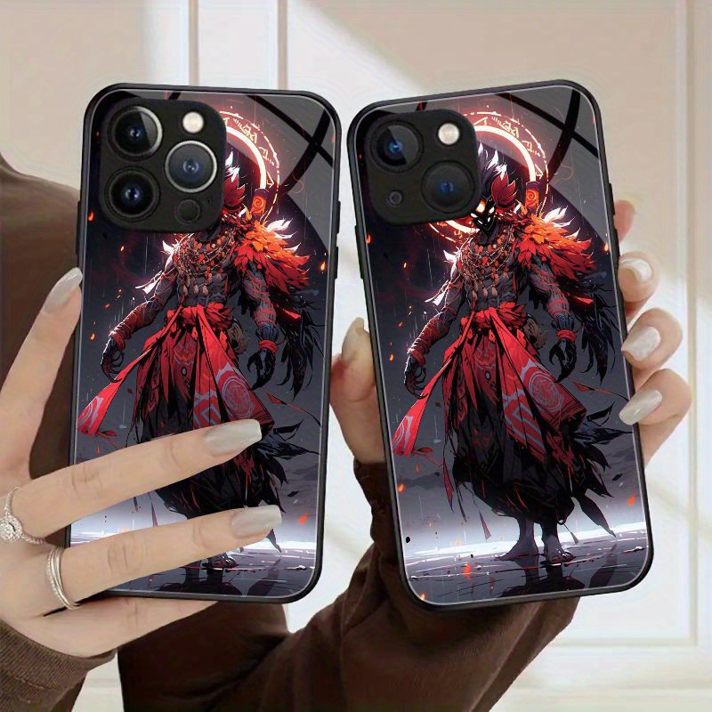 

Warrior Hd Definition Glass Phone Case For Iphone