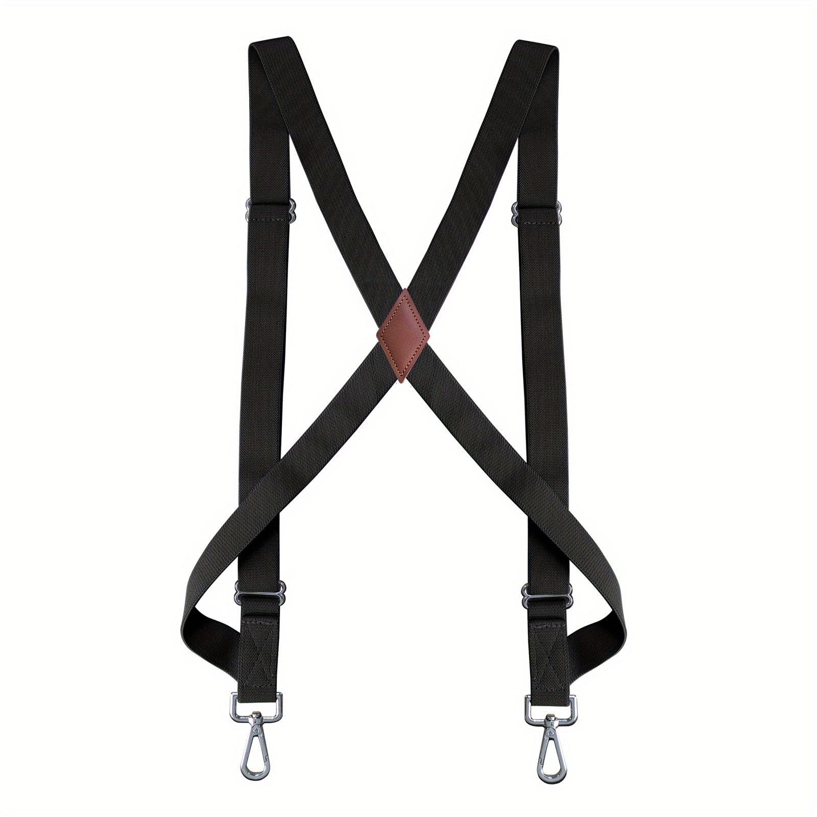 TEMU Suspenders For Men Work, Suspenders With 2 Snap Hooks, Adjustable Suspenders, Trouser Braces