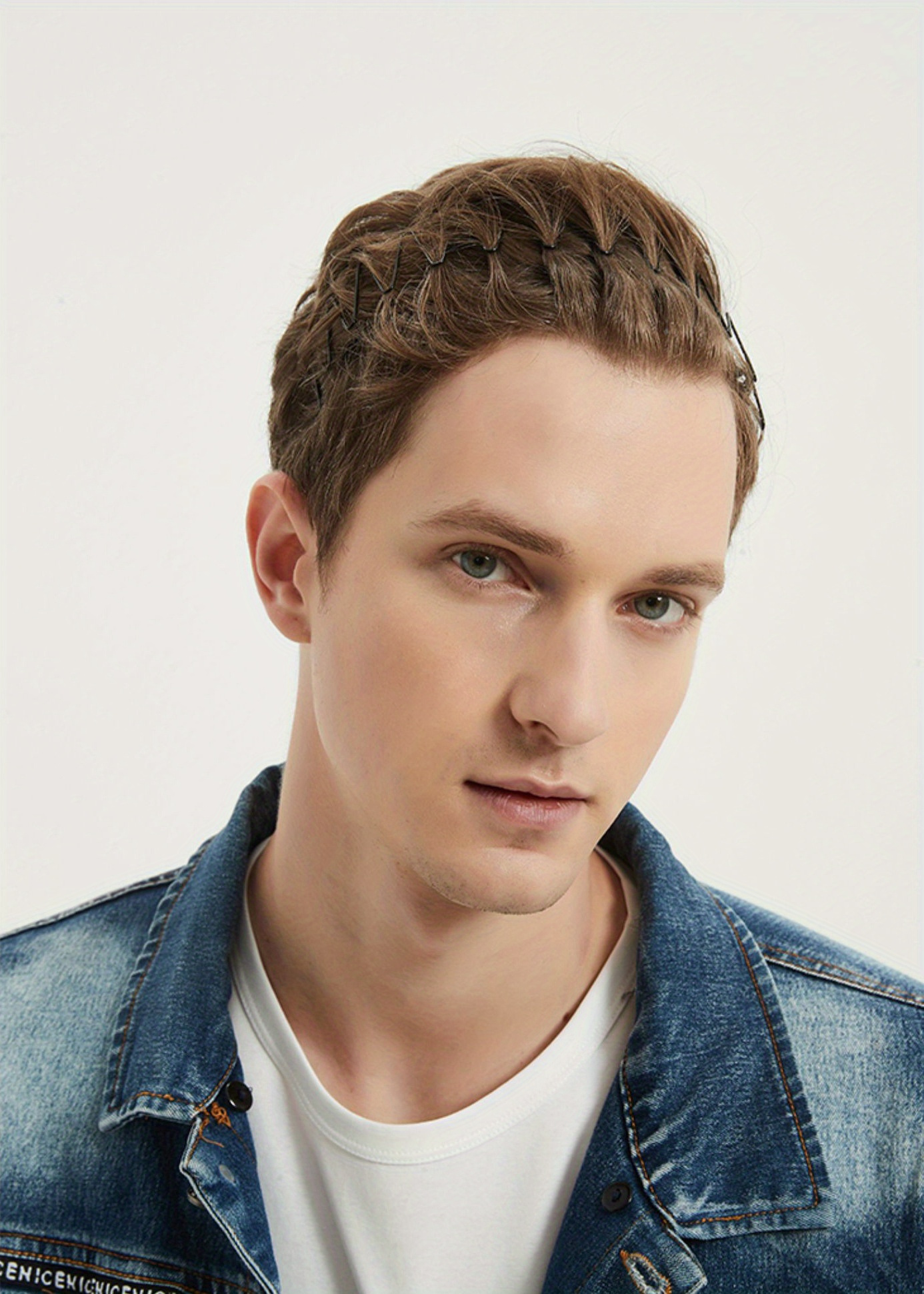 Женская и мужская повязка на голову 2 шт. простой железный - Temu ...