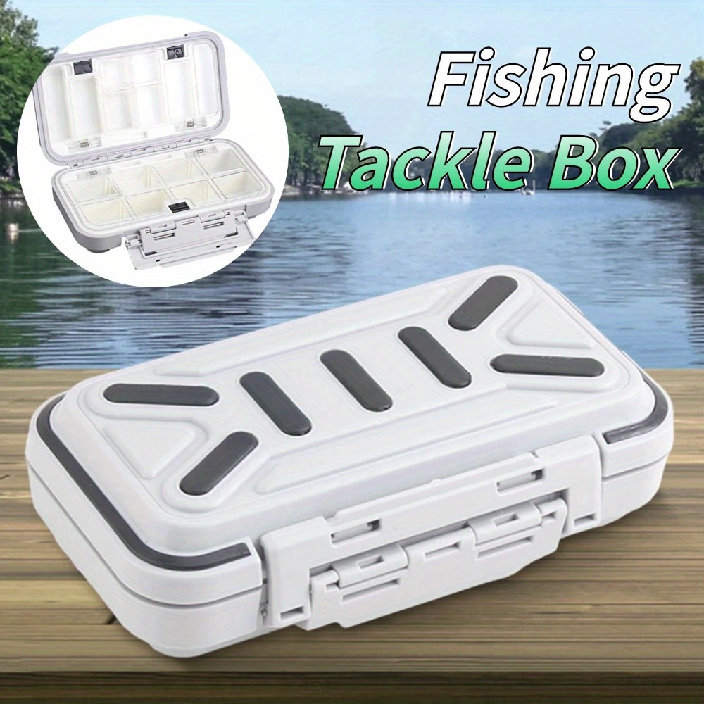 Double Sided Waterproof Fishing Gear Box Portable Hook Bait - Temu