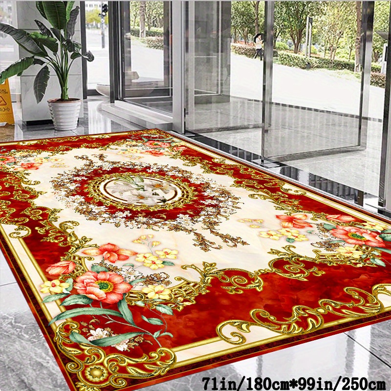 

Creative , Soft Machine Washable Non-slip Carpet, Entrance Mat, Hotel Living Room Carpet, Room Decoration