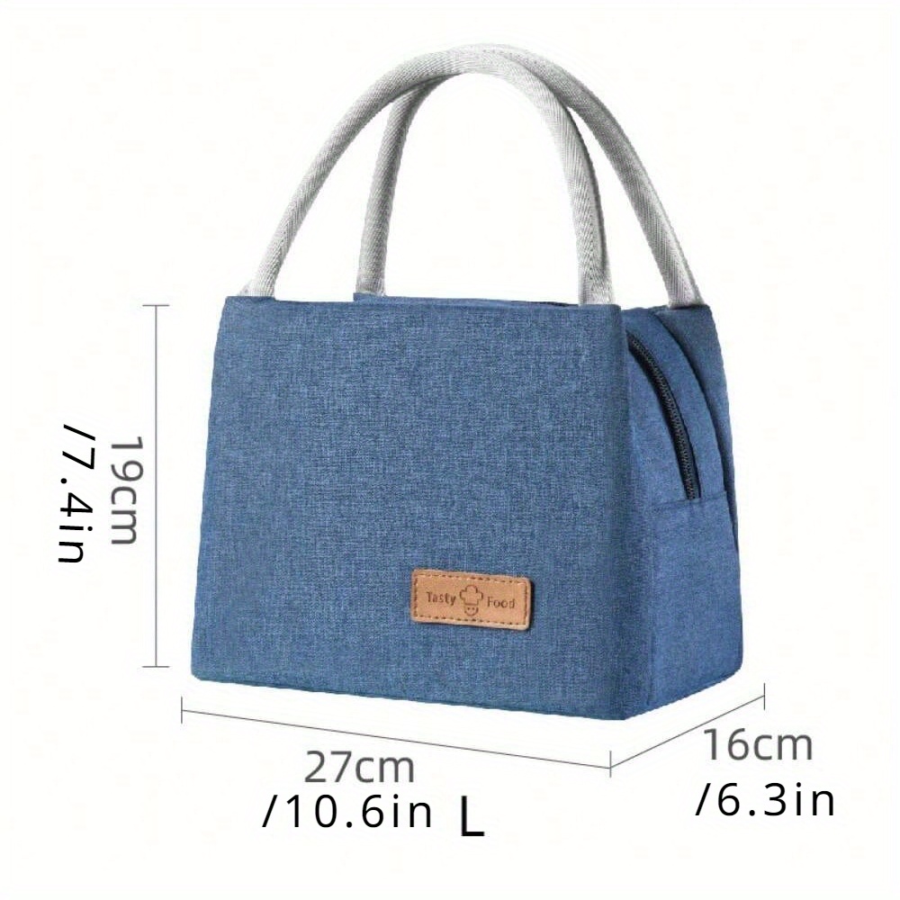 1pc Borsa Termica Isolata Uomini Grande Borsa Pranzo Donne - Temu Italy