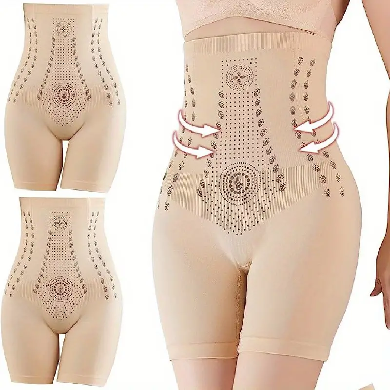 1pc Women Body Shaper High Waist Abdomen Shapewear Tummy Control Seamless Postpartum  Belly Panties Plus Size Briefs Girdle Underwear, High-quality & Affordable