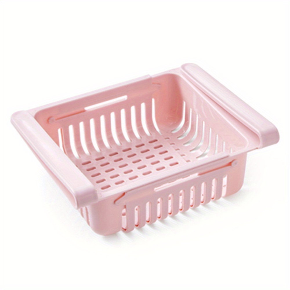 1pc Cestino Di Stoccaggio Estraibile Per Cassetti, Scaffale In Plastica Per  Frigorifero Salvaspazio, Accessori Per Cucina, Organizzatore Di Stoccaggio  Domestico Per Frigorifero, Cucina, Scrivania - Temu Italy