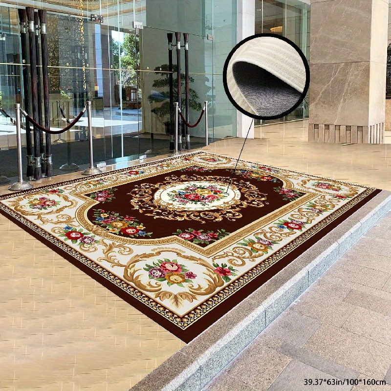 

Area Rug Living Room Rugs: Persian Indoor Soft Rug Abstract Carpet For Bedroom Kitchen Dining Room Floor Washable Rug Home Office Nursery Decor