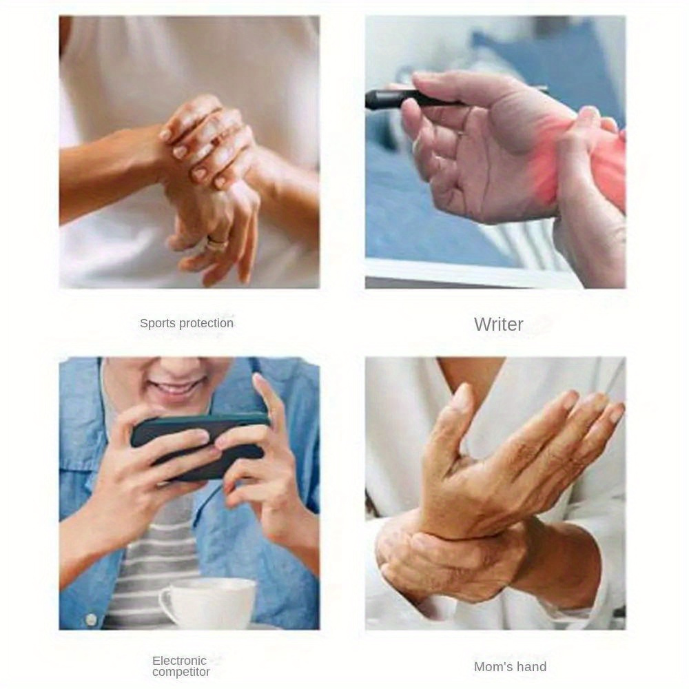 1pc ultra thin adjustable wrist brace for     support breathable lightweight sport office use unisex   with comfort padding   beige Product details 6