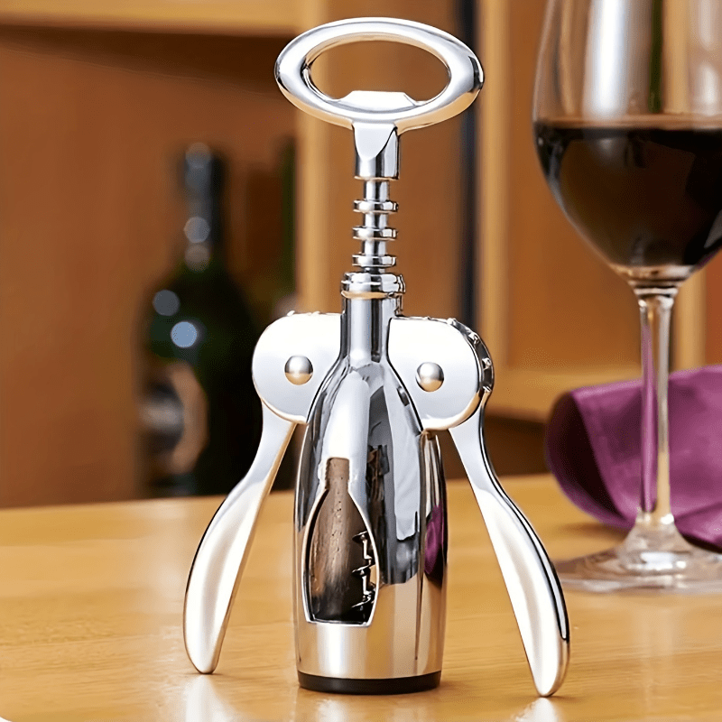 Wine Bottle Gift Set - Bottle Opener, Stopper, Drip Ring, Foil Cutter And  Wine Pourer Wine Tool Set Corkscrew & Accessory Set - Bar Tools - AliExpress