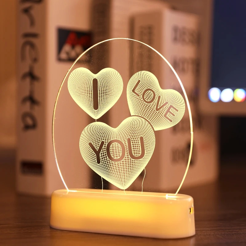 Night Lamp With Base Anniversary Gifts For Wife - Temu