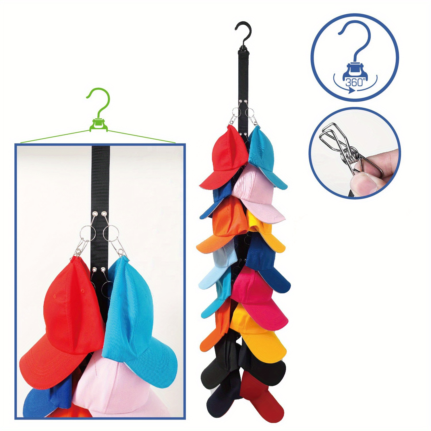 70 Stück Wandhaken – Praktisches Set Für Kleidung, Handtücher & Mehr