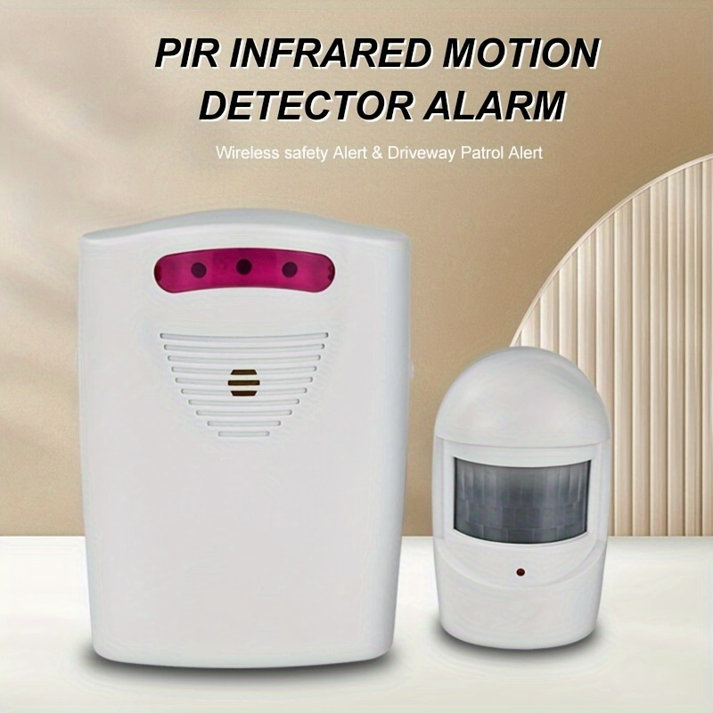 Système d'alarme avec détecteur de mouvement PIR