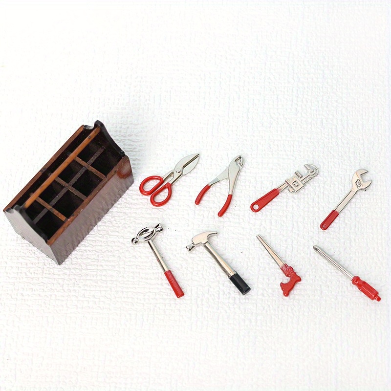 Miniature Metal Alloy Tool Set 112 Perfect Doll House Repair - Temu
