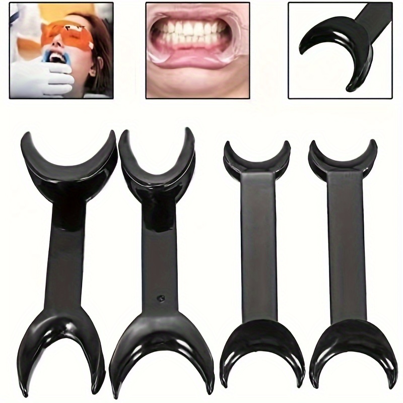 Ecarteur Bouche,12pcs Ecarteur Dentaire Jetables C-forme Ouvre Pour  Inspection Orale,le Traitement,blanchiment Dents