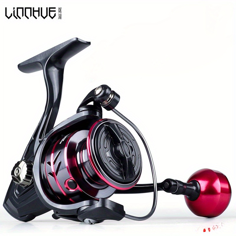 1pc High Strength 6bb Ultra Light Spinning Fishing Reels, 1500/2500 Series  6.2:1 Metal Spinning Reel With Aluminum Shallow Cup, Fishing Tackle, Today's Best Daily Deals