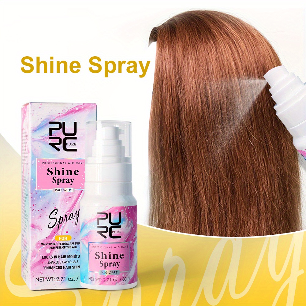 

Wig Care Shine Spray Keratin Hair Treatment Wig Styling Cream Coconut Oil Smoothing Shampoo For Women Wig Care