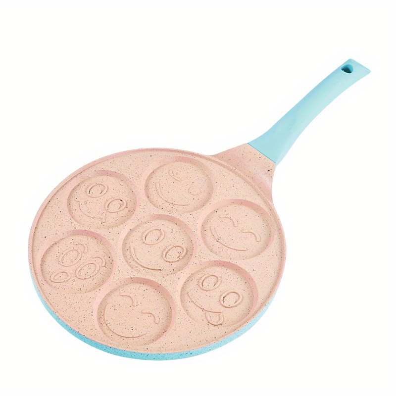 Pancake Pan 7 Fun Mini Faces Pancake Griddle mini Pancake - Temu Italy