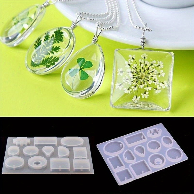 Silicone Mould DIY Resin Casting Jewelry Pendant Mold Handmake Crafts  Making  Resina epossidica fai da te, Gioielli in resina fai da te,  Ciondoli resina fai da te