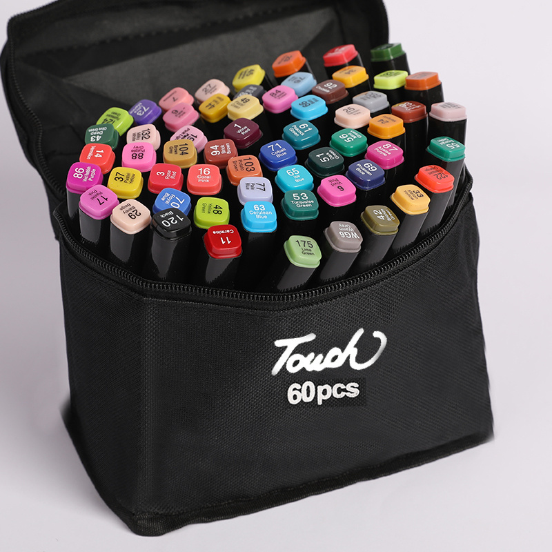 Touch Double Head Marker Set Alcohol Oily Watercolor Pen - Temu