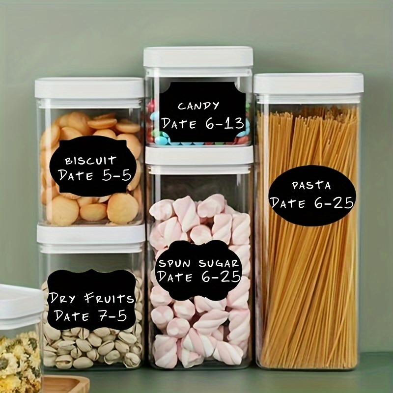 20-100pcs/Set Chalkboard Labels Spice Sticker Organizer Label for