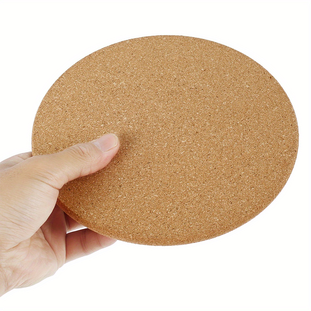 Placemat Pot Pad Cork Pot Holder Heat Resistant Round Pans Temu