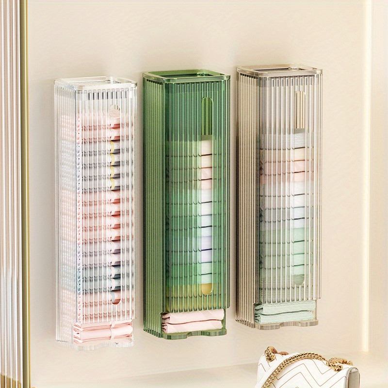 Underwear Storage Box Wall mounted Transparent Finishing Box